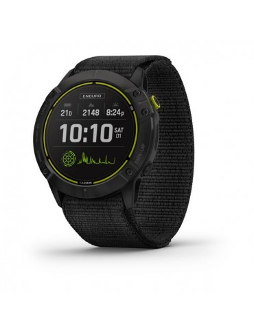 Garmin Enduro™ Carbon Gray DLC Titanium with Black UltraFit Nylon Strap