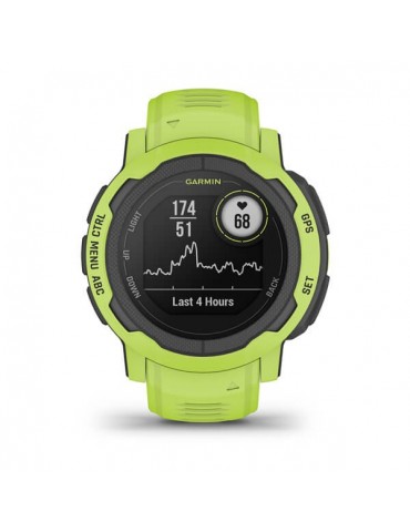 Garmin Instinct® 2 Electric Lime - мультиспортивний смарт-годинник з GPS