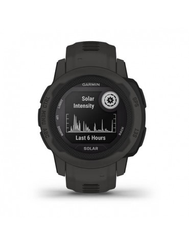 Garmin Instinct® 2S Solar Graphite - мультиспортивний смарт-годинник з GPS