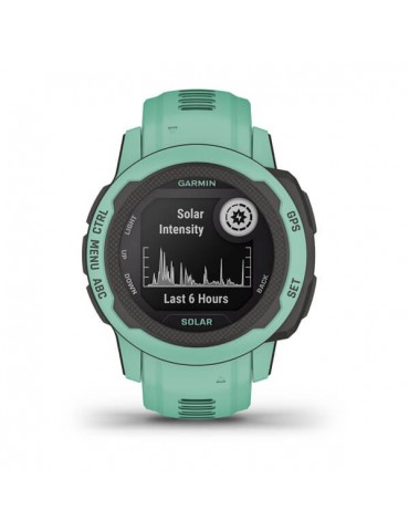 Garmin Instinct® 2S Solar Neo Tropic - мультиспортивний смарт-годинник з GPS