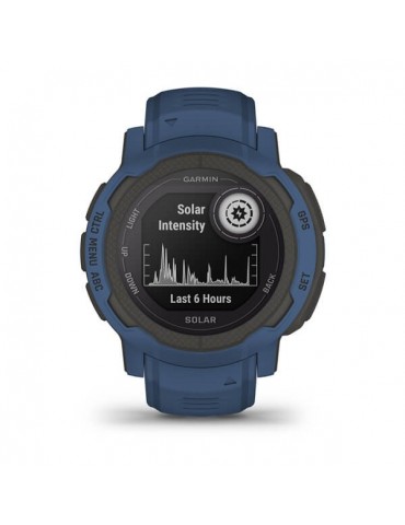 Garmin Instinct® 2 Solar Tidal Blue - мультиспортивний смарт-годинник з GPS