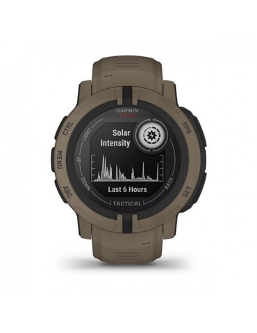 Garmin Instinct® 2 Solar Tactical Edition – Coyote Tan - мультиспортивний смарт-годинник з GPS