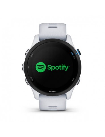 Garmin Forerunner 255 Music, Whitestone - розумний годинник із GPS і вбудованим музичним сховищем для бігу