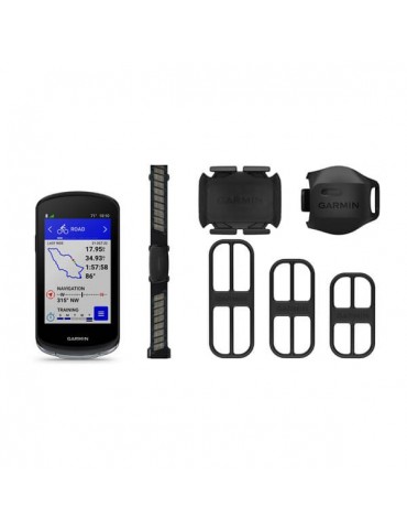 Garmin Edge® 1040 Bundle  - велокомп'ютер, включає датчики швидкості та каденсу, а також HRM-Dual