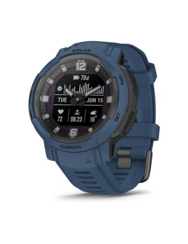 Garmin Instinct Crossover Solar - Tidal Blue - гібрідний смарт-годинник