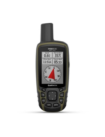 Garmin GPSMAP 65s - Багатодіапазонний GPS-навігатор із ABC датчиками