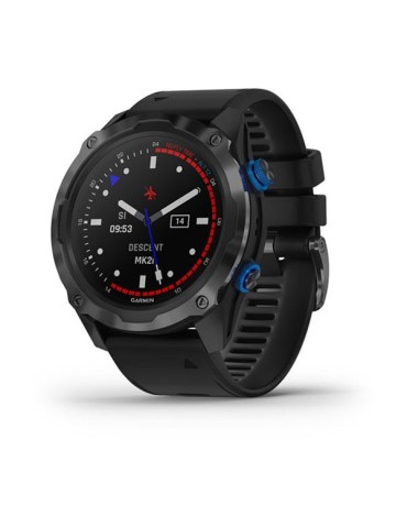 Garmin Descent™ Mk2i - Titanium Carbon Gray DLC with Black Band