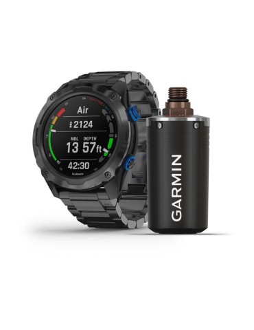 Garmin Descent Mk2i/Descent T1 Bundle Titanium carbon gray DLC with DLC titanium band