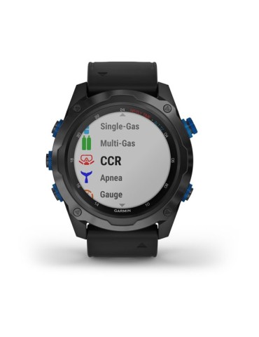 Garmin Descent Mk2i/Descent T1 Bundle Titanium carbon gray DLC with black silicone band