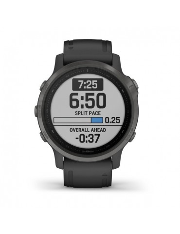 Garmin fenix 6S SAPPHIRE - Carbon Gray DLC with Black Band