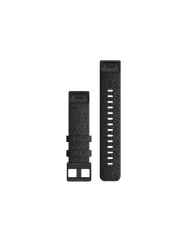 Ремінець для fenix 6s 20mm QuickFit Hthr Black Nylon Band w/Black