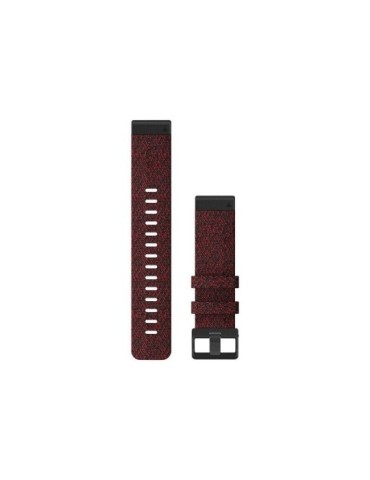 Ремінець для fenix 6 22mm QuickFit Heathered Red Nylon Band