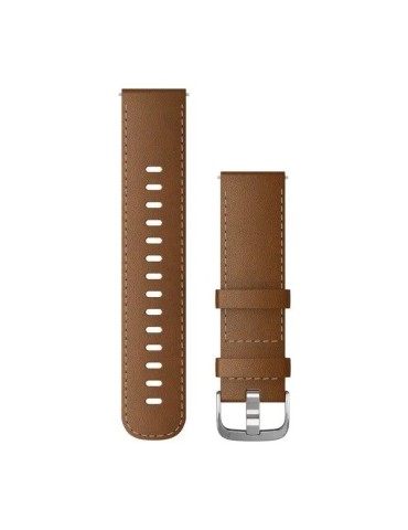 Ремінець Quick Release 22mm Brown Leather/Silver