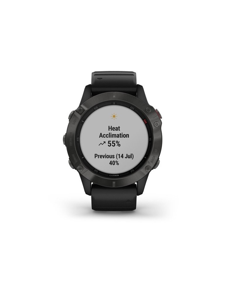 GARMIN(ガーミン) Fenix6 Sapphire Black fēnix 6 Sapphire Black | スマートウォッチ | Garmin 日本