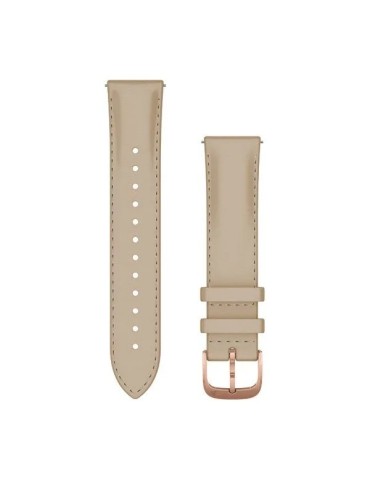 Ремінець Quick Release vivomove, Luxe, 20mm, Leather, Rose Gold-Beige