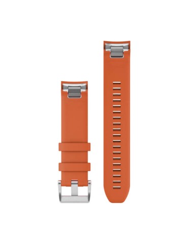 Ремінець для MARQ, QuickFit 22m, Ember Orange, Silicone Strap Bands
