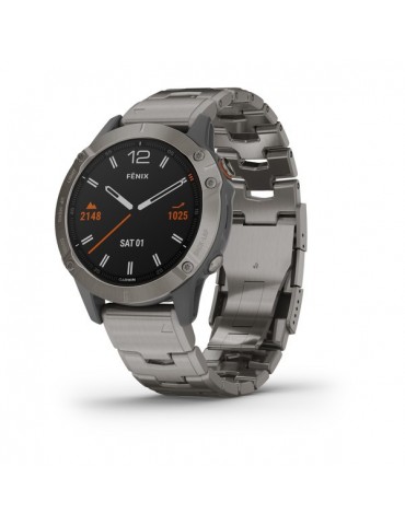 Garmin fenix 6 SAPPHIRE - Titanium with Vented Titanium Bracelet