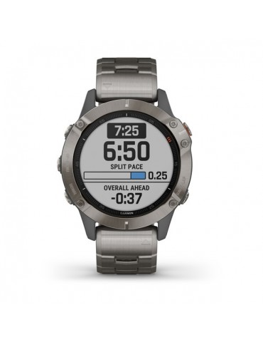 Garmin fenix 6 SAPPHIRE - Titanium with Vented Titanium Bracelet