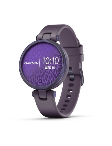 Garmin Lily - Безель Midnight Orchid з корпусом Deep Orchid і силіконовим ремінцем