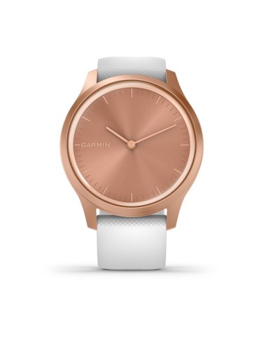 Garmin vivomove Style, Rose Gold-White, Silicone