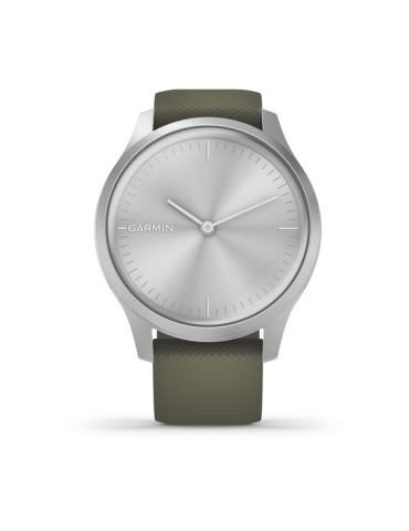 Garmin vivomove Style, Silver-Moss Green, Silicone