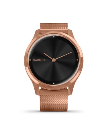 Garmin vivomove Luxe, Rose Gold-Black, Milanese