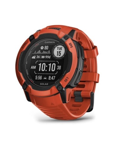 Garmin Instinct 2X Solar - Flame Red