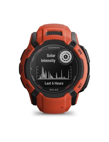 Garmin Instinct 2X Solar - Flame Red