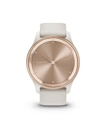 Garmin vivomove Trend - White Cream з сіліконовим ремінцем - гібридний смарт-годинник
