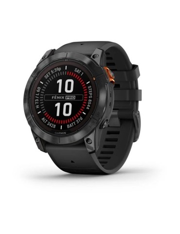 Garmin fenix 7X Pro Solar - Slate Gray with Black Band