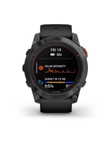 Garmin fenix 7X Pro Solar - Slate Gray with Black Band