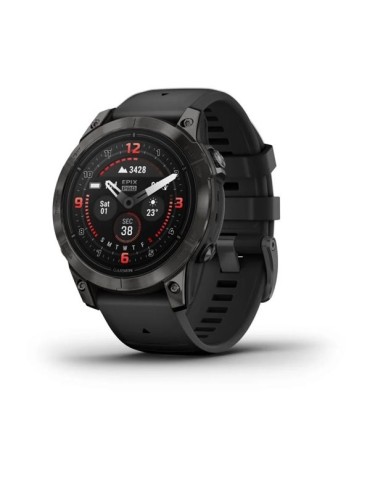 Garmin epix Pro (Gen 2) – Sapphire | 47 mm - Carbon Gray DLC Titanium with Black Band