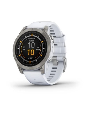 Garmin epix Pro (Gen 2) – Sapphire | 47 mm - Titanium with Whitestone Band