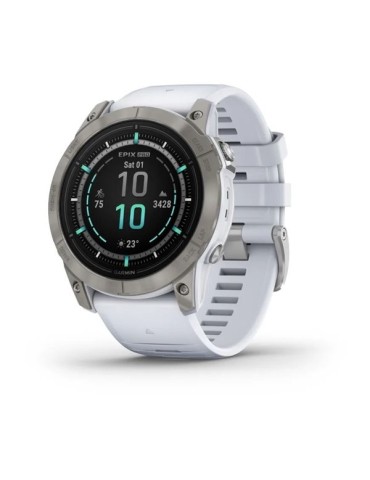 Garmin epix Pro (Gen 2) – Sapphire | 51 mm - Titanium with Whitestone Band