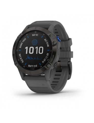 Garmin fenix 6 Pro Solar Black with Slate Gray Band