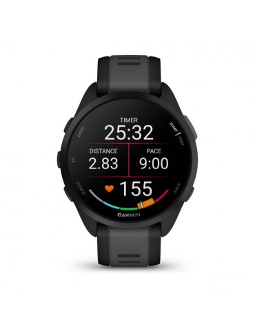 Garmin Forerunner 165 Music Black/Slate Gray - Смарт-годинник для бігу