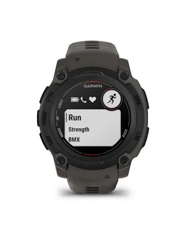 Garmin Instinct E (40 mm) Чорний з Вугільним ремінцем - Смарт-годинник