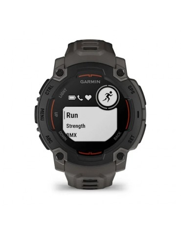 Garmin Instinct E (45 mm) Чорний з Вугільним ремінцем - Смарт-годинник