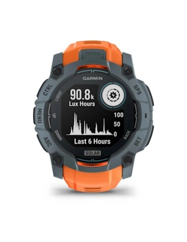 Garmin Instinct 3 Solar (50 mm) Twilight з Solstice ремінцем - Смарт-годинник