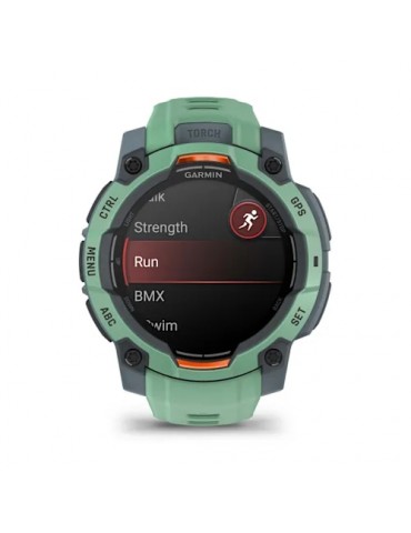 Garmin Instinct 3 AMOLED (45 mm) Нео Тропік з Нео Тропік ремінцем - Смарт-годинник