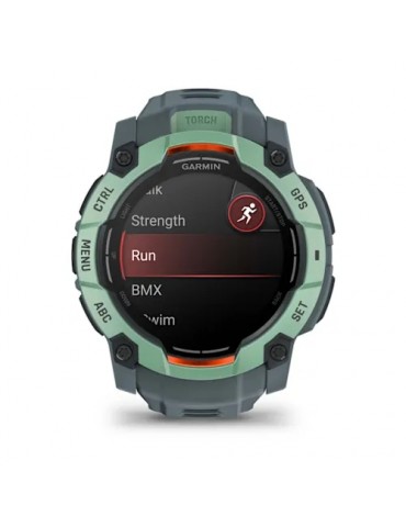Garmin Instinct 3 AMOLED (50 mm) Нео Тропік з Twilight ремінцем - Смарт-годинник
