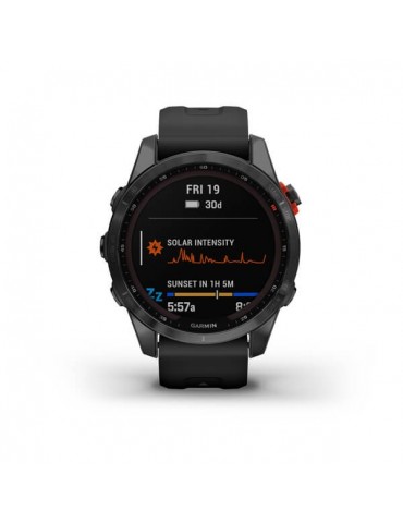 Garmin fenix 7S Solar Slate Gray with Black Band