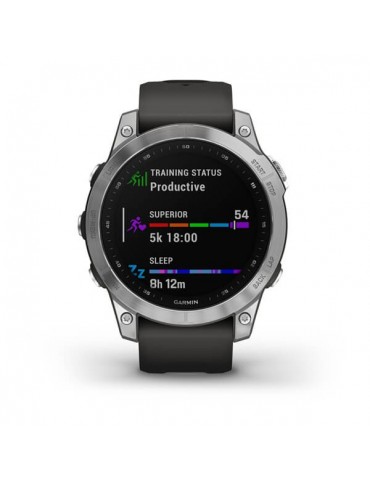 Garmin fenix 7 Silver with Graphite Band