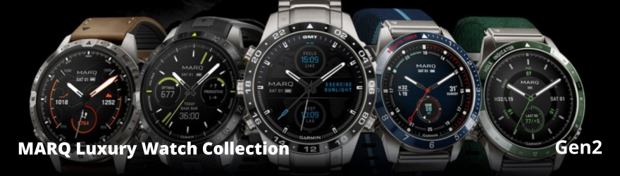 Garmin MARQ Luxury Watch Collection купити у офіційного дилера | Garmin-Tacx.com.ua